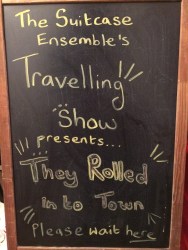 Blackboard RolledintoTown