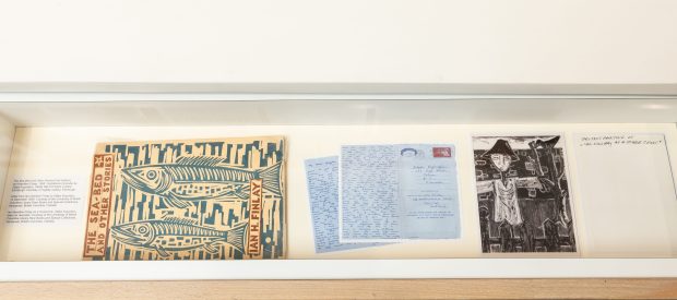 Image of The Sea Bed and Other Stories, Ian Hamilton Finlay, with illustrations by Zeljko Kujundzic (1958).