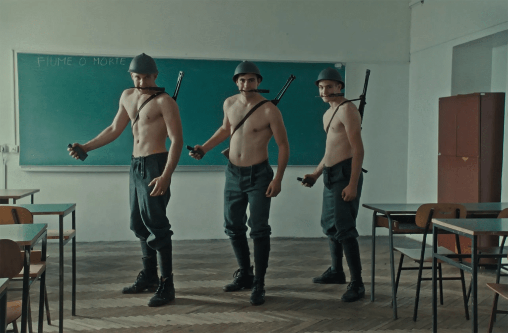 Still from Fiume o morte!, Igor Bezinović (2025).